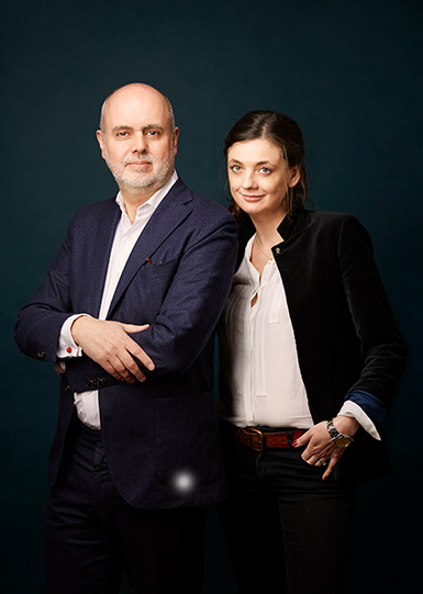 Portrait of partners